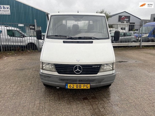 Mercedes-Benz Sprinter 212 D hoog GVW lang KOPPAKKING DE BUS, Euro 2, Achterwielaandrijving, Gebruikt, 122 pk