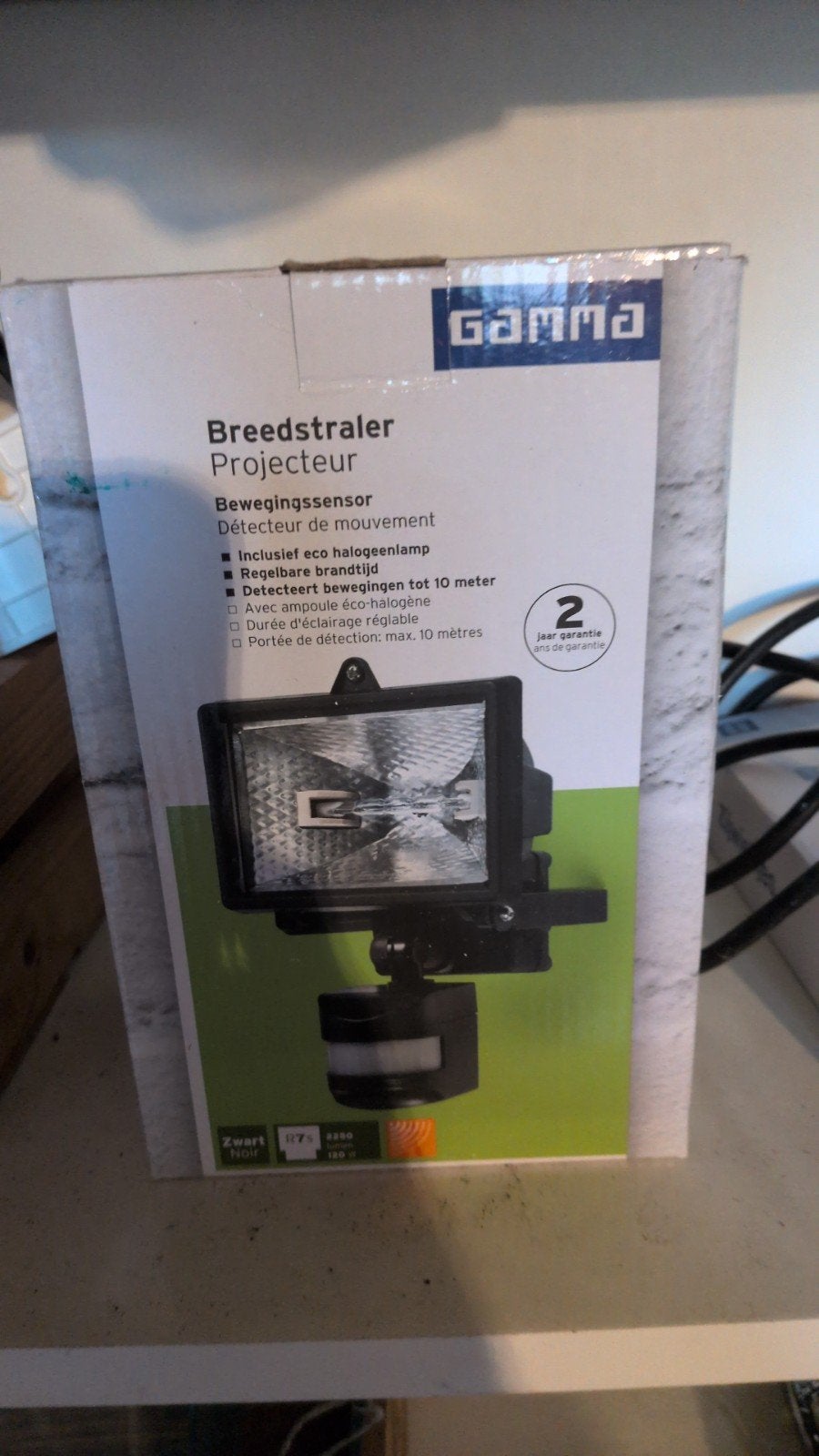 2x Buitenlampen: Gamma (nieuw) en MasTec (gebruikt), Waterbestendig, Ophalen, Nieuw, Overige merken