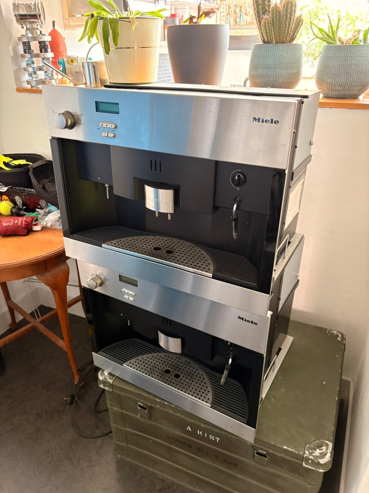 2 miele koffiezetapparaten te koop CVA 620 -2, Ophalen, Koffiemachine