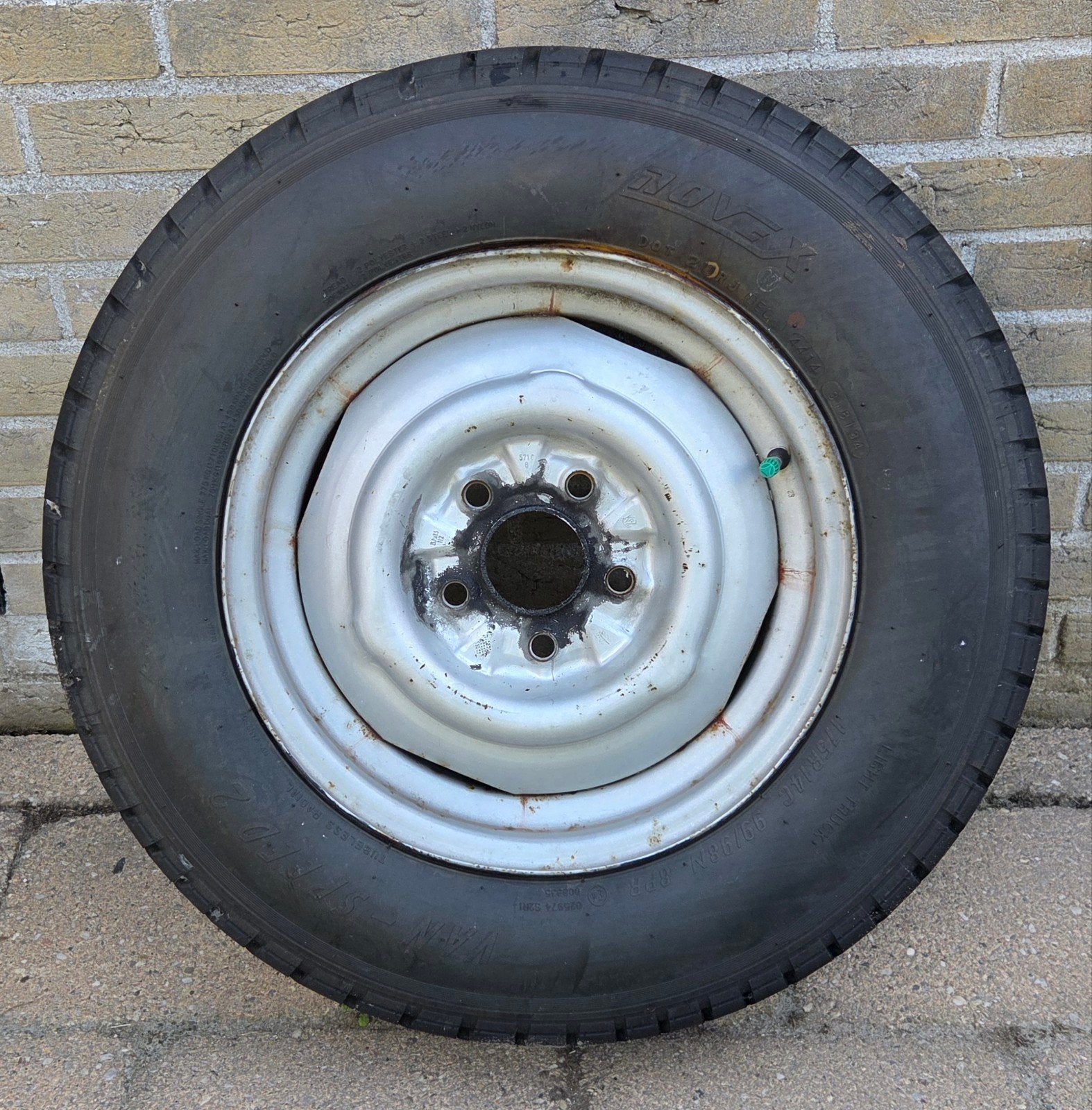 Goed reservewiel 14 inch, Ophalen, Gebruikt