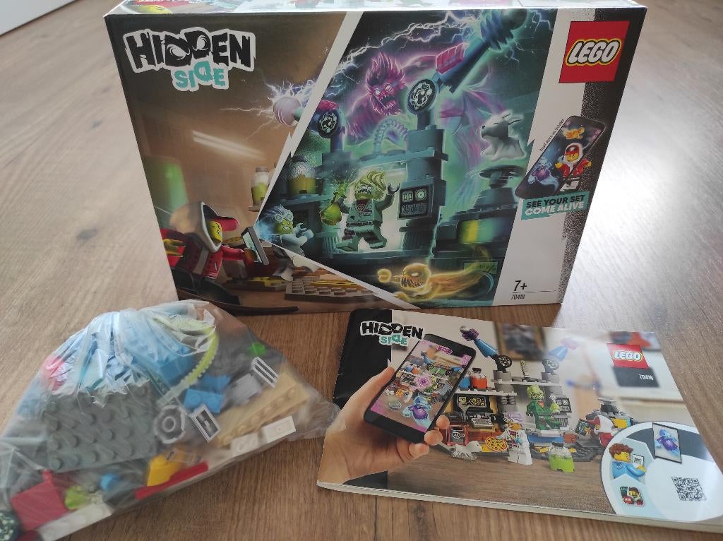 Verschillende Lego Hidden Side sets o.a. - allemaal compleet, Lego, Ophalen of Verzenden, Zo goed als nieuw, Compleet