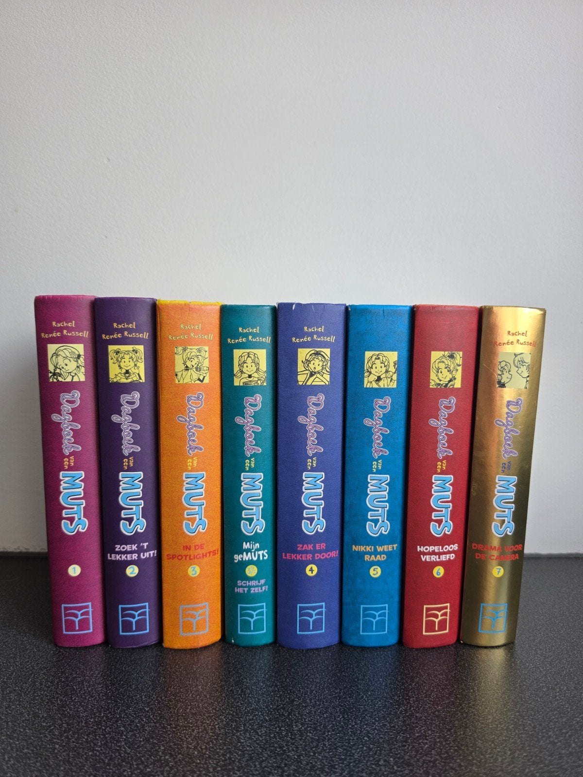 Dagboek van een Muts (deel 1 t/m 7), Boeken, Ophalen of Verzenden, Gelezen, Rachel Renée Russell