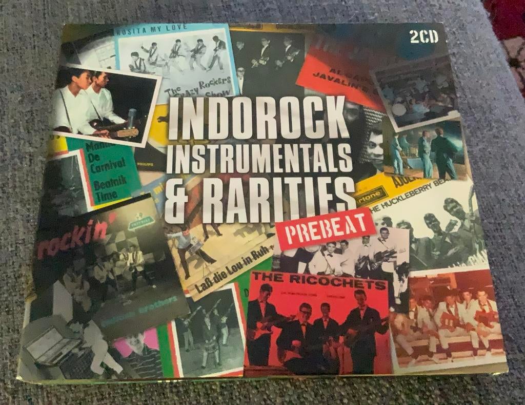 DUBBEL CD INDOROCK INSTRUMENTALS & RARITIES PREBEAT 2012, Verzenden, Zo goed als nieuw, Rock-'n-Roll