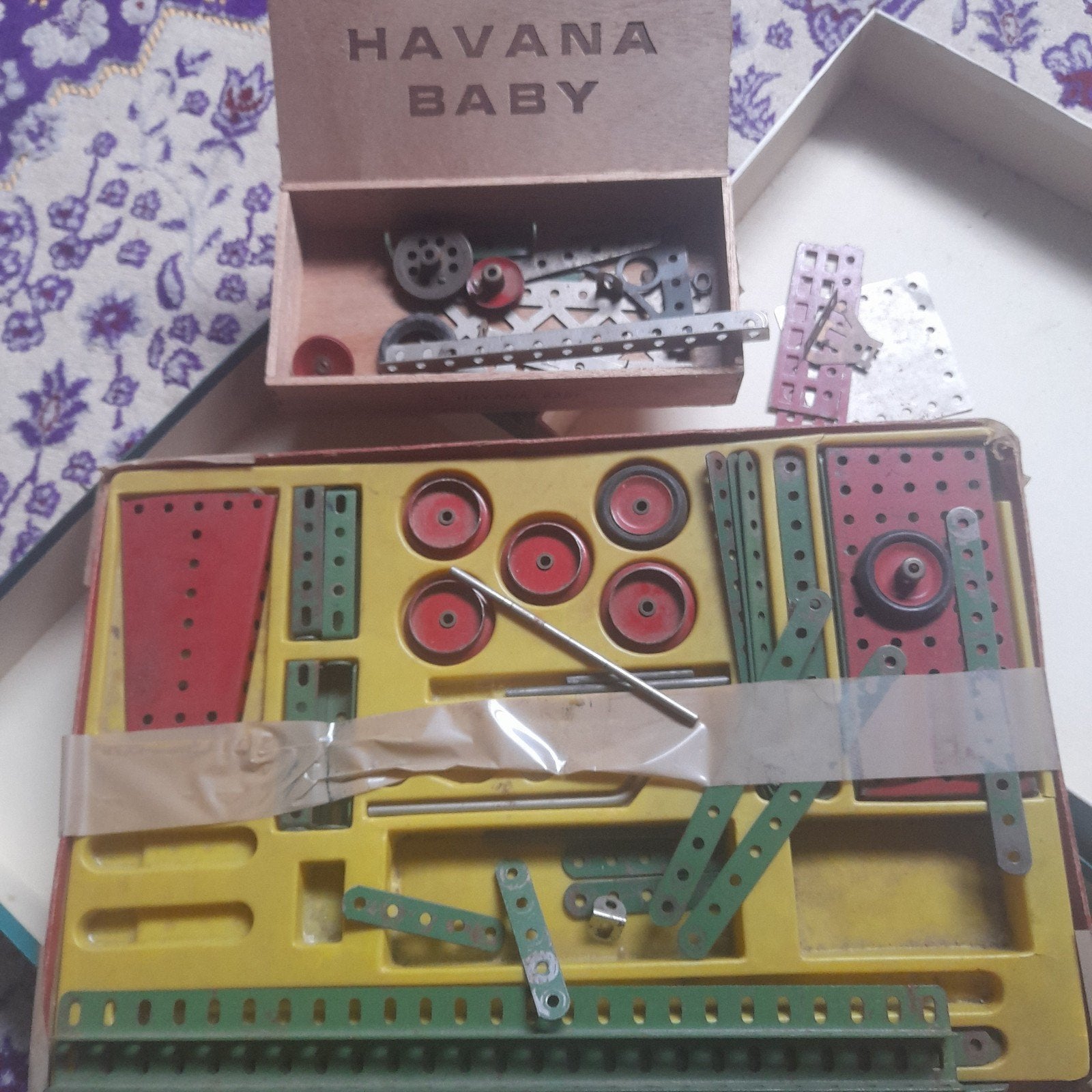 Vintage Meccano / Constructie Speelgoed Set - Havana Baby, Verzamelen, Ophalen, Gebruikt
