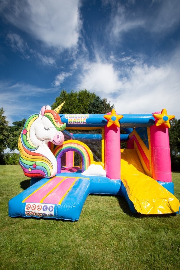 Springkussen unicorn, Ophalen, Zo goed als nieuw, Overige