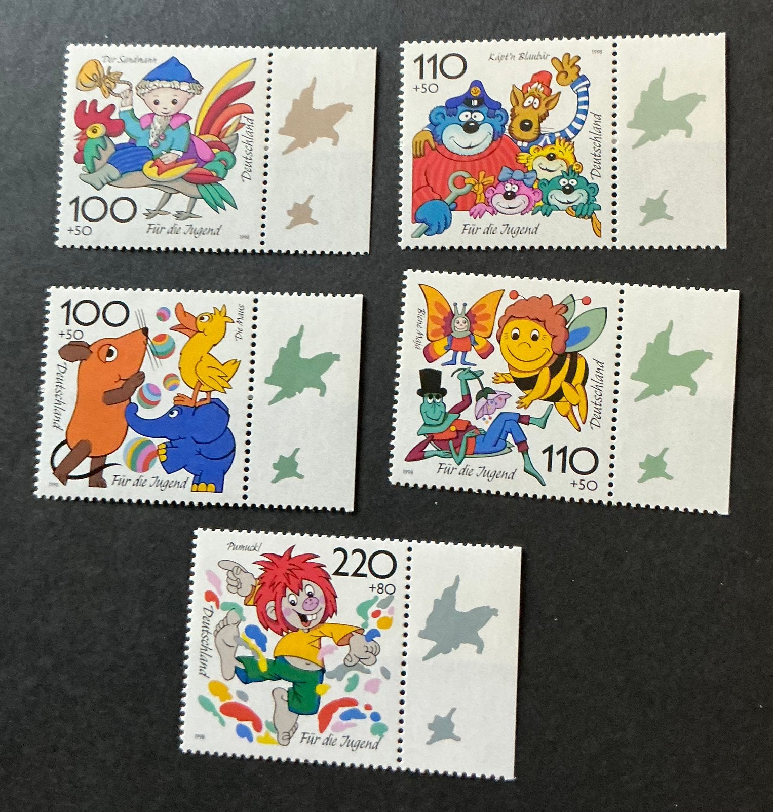 DUITSLAND NRS. 1990/94, Ophalen of Verzenden, 1990 tot heden