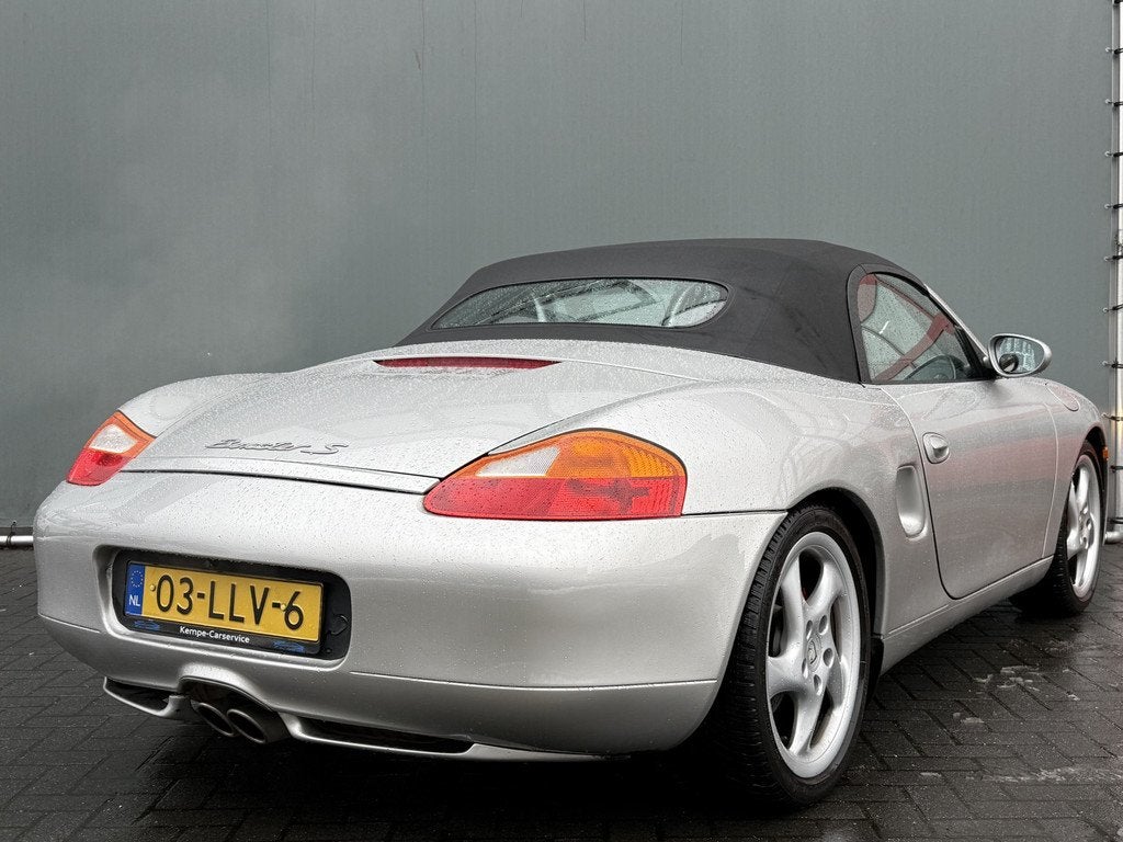 Porsche Boxster S BWJ 2001 3.2 253 PK Tiptronic AUTOMAAT | S, Auto's, Oldtimers, Automaat, Achterwielaandrijving, Zwart, Cabriolet