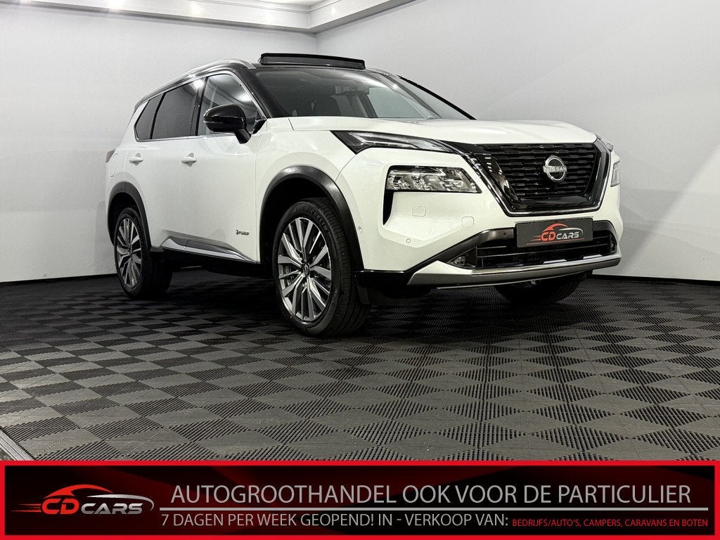 Nissan X-Trail 1.5 e-Power e-4orce Tekna Plus Panoramadak, L, Auto's, Nissan, Bedrijf, Te koop, X-Trail, 360° camera, 4x4, ABS