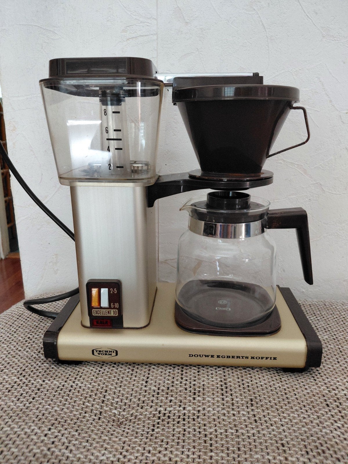 Vintage Douwe Egberts Koffiezetapparaat, Witgoed en Apparatuur, Koffiezetapparaten, Ophalen, Gebruikt, 10 kopjes of meer, Koffiemachine