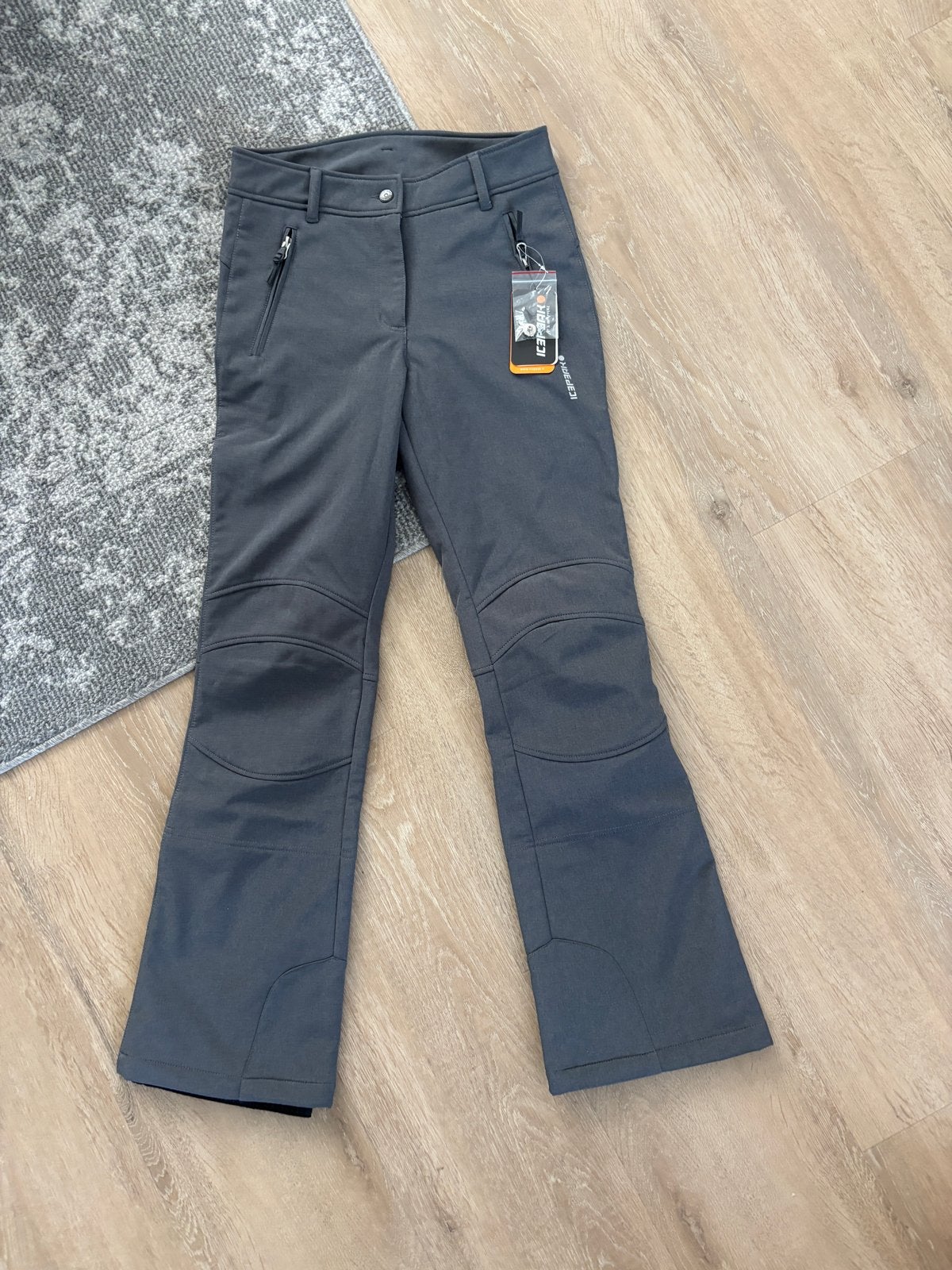 Nieuwe Icepeak Skibroek Maat 38 (M) - Grijs, Ophalen of Verzenden, Nieuw, Maat 36 (S), Broek