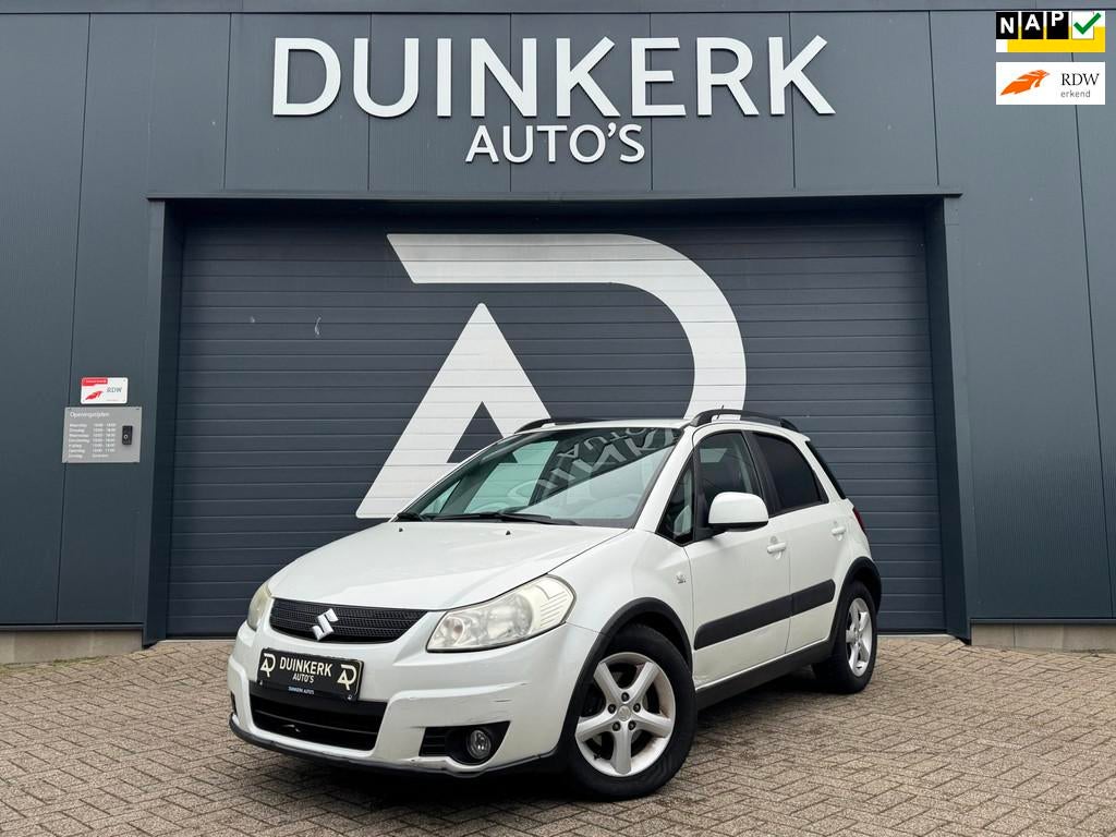 Suzuki SX4 1.6 Shogun | Airco | NAV | Elektrische ramen | Pa, Gebruikt, Zwart, Origineel Nederlands, Handgeschakeld