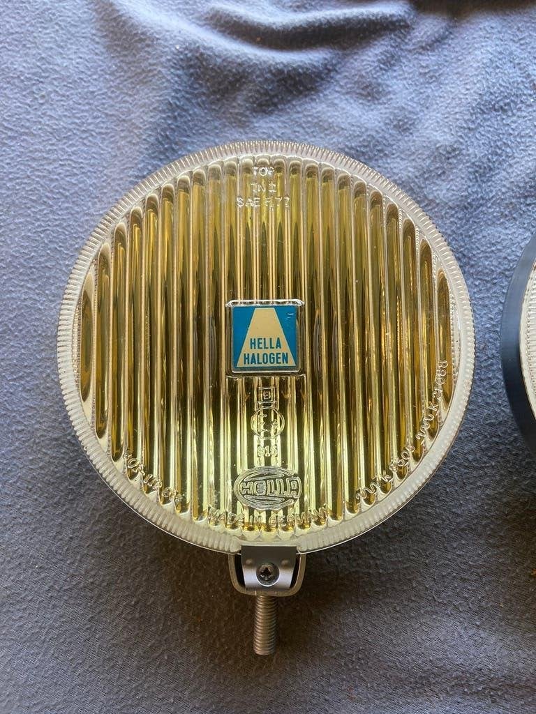 Oldtimer 2 Hella mistlampen type 160, Ophalen of Verzenden, Gebruikt