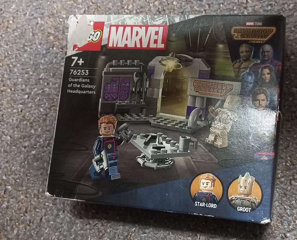 Lego Marvel 76253 guardians of the galaxy headquarters, Ophalen of Verzenden, Nieuw