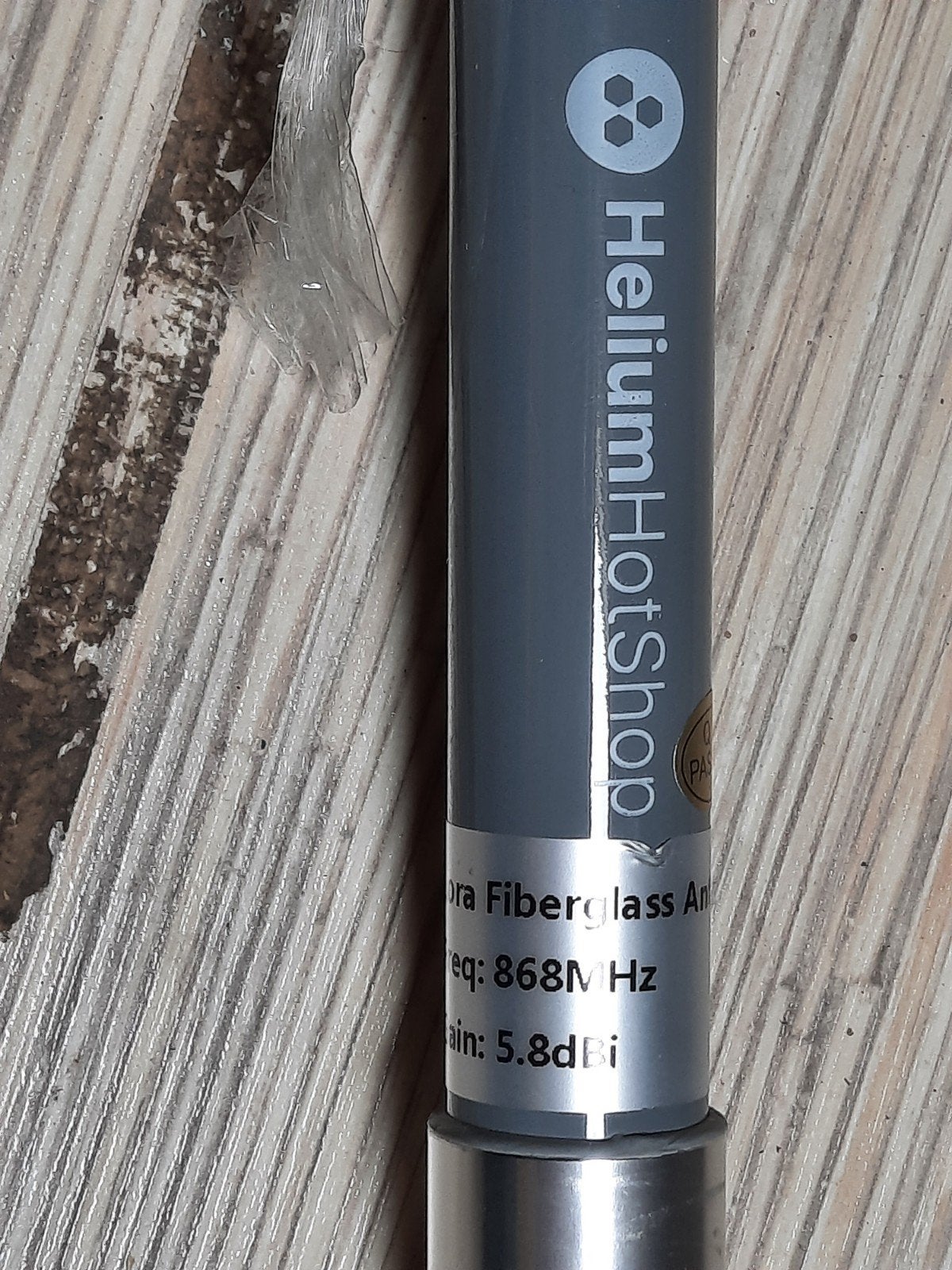 Helium HotShop LoRa Fiberglass Antenne 868MHz 5.8dBi, Telecommunicatie, Antennes en Masten, Ophalen of Verzenden, Nieuw, Antenne
