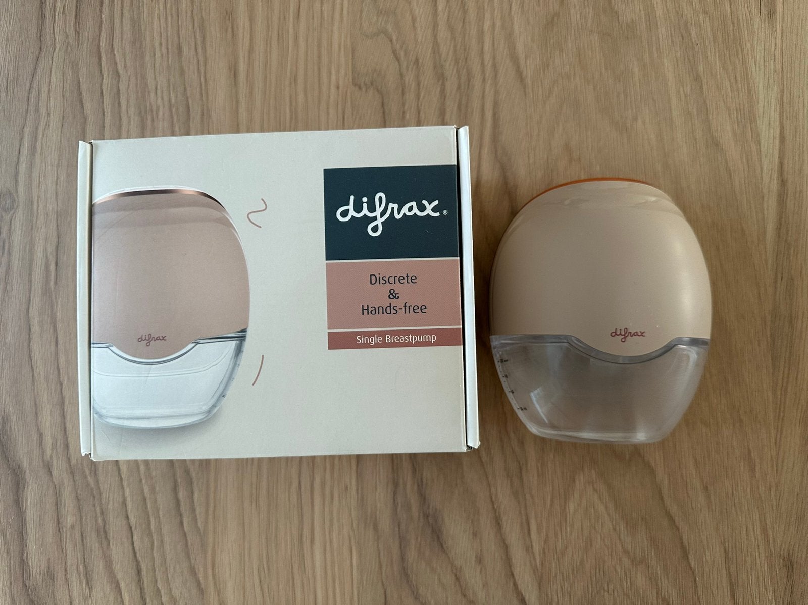 Difrax Borstkolf - Discreet & Handsfree, Ophalen of Verzenden, Gebruikt