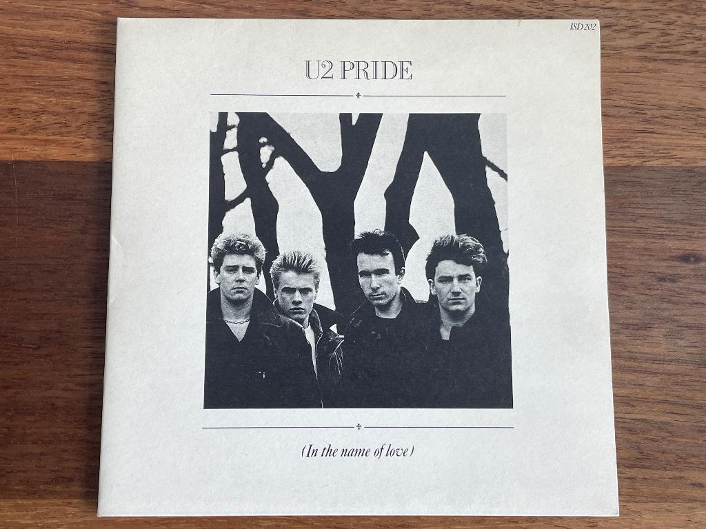 Dubbel Vinyl Single U2 Pride In The Name Of Love + 3 ZGAN, 7 inch, Ophalen of Verzenden, Zo goed als nieuw, Pop