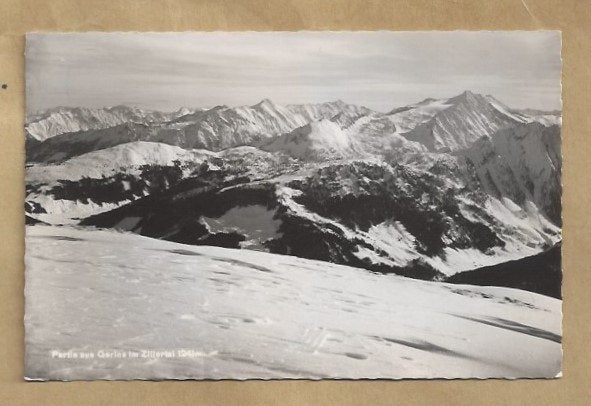 Oostenrijkse Alpen Ansichtkaart - Gerlos-Tirol 1941, Ophalen of Verzenden, 1940 tot 1960, Gelopen, Oostenrijk