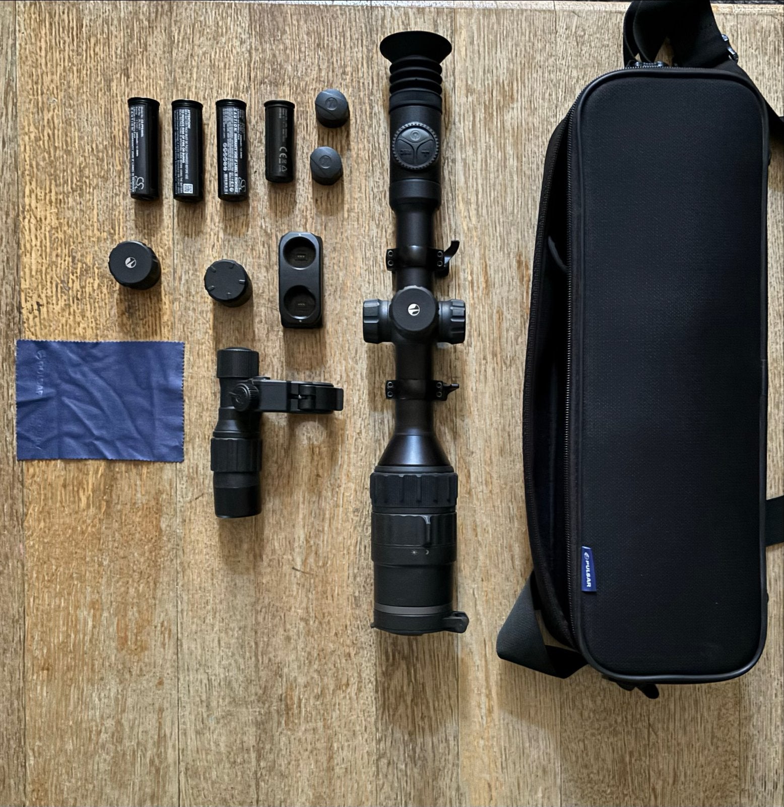 Pulsar Digex  C50 digitale nachtkijker met accessoires, Overige merken, Overige typen, Ophalen of Verzenden, Zo goed als nieuw
