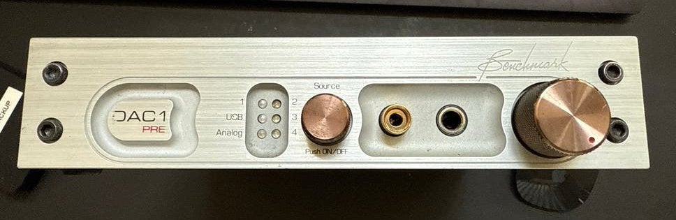 Benchmark DAC1 PRE SILVER 2-kanaals D/A Converter, Computers en Software, Geluidskaarten, Ophalen of Verzenden, Zo goed als nieuw
