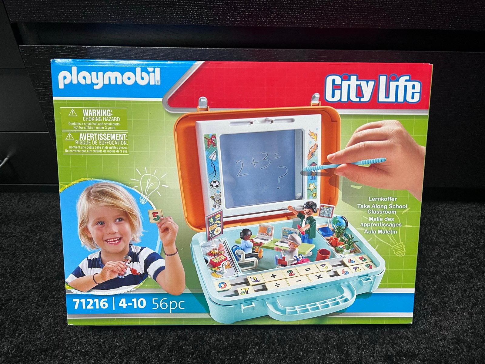 Playmobil City Life 71216 Take Along School Classroom Nieuw, Ophalen, Nieuw, Jongen of Meisje