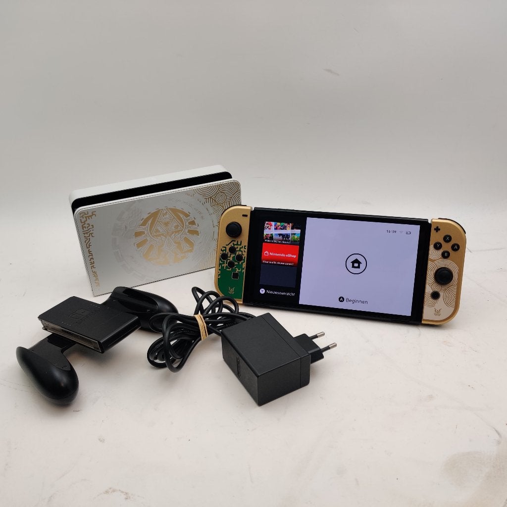 Nintendo Switch Oled Console Zelda Editie nu voor €259.99, N, N, Overige genres, 1 speler