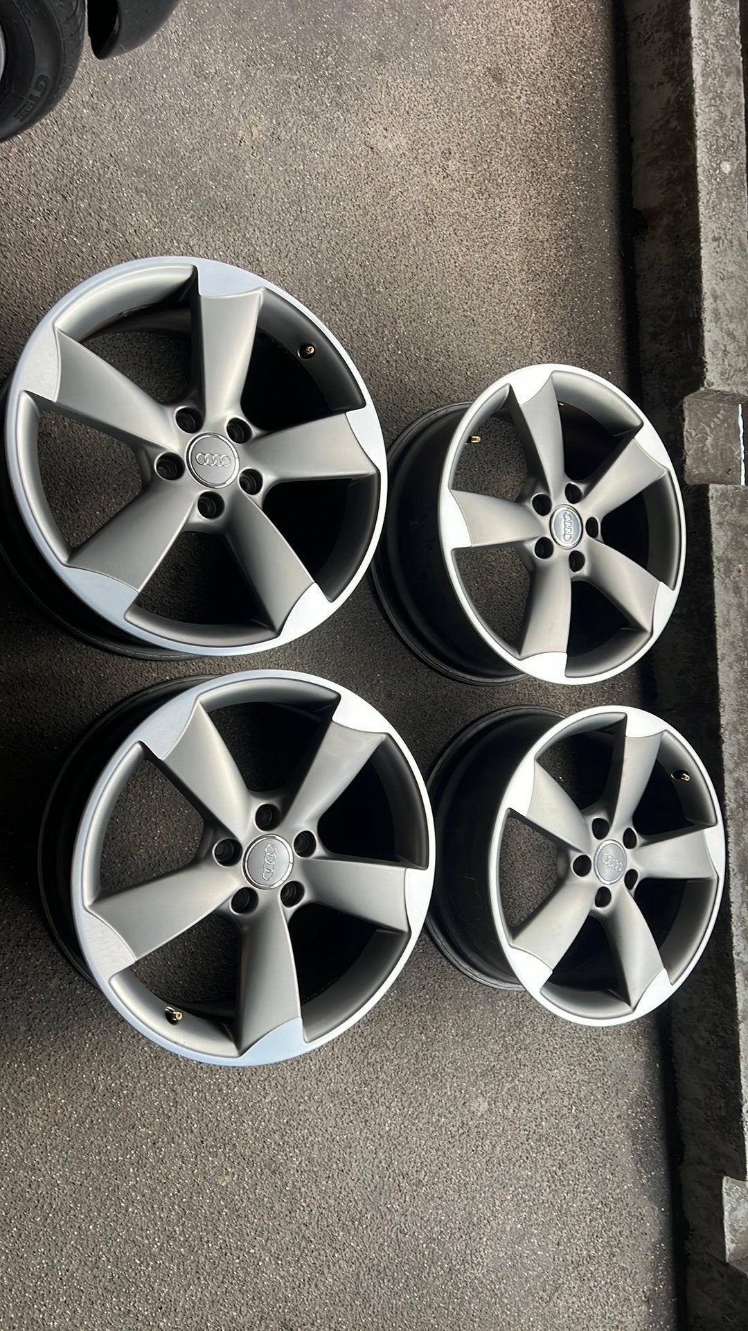Orginele Audi rotor velgen 18 inch RS3 8p  5x112 ET 54, Auto-onderdelen, Velg(en), Nieuw, 17 inch, Ophalen of Verzenden