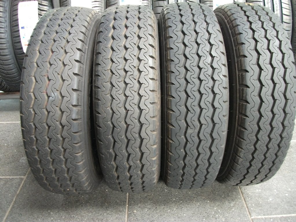 4 x 175r13c steel radial transport/aanhangerbanden 4 x 8mm!!, Gebruikt, 13 inch, 175 mm, Banden en Velgen