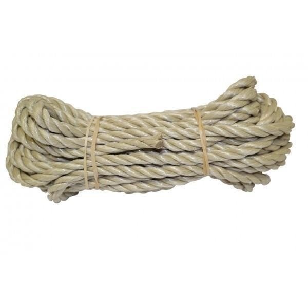 Touw, 10 Meter, 6 Mm Bruin, Ophalen of Verzenden, Nieuw