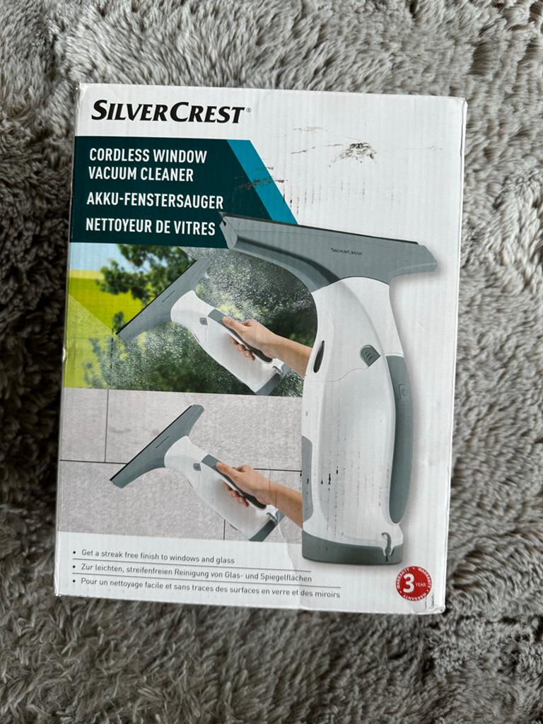 SilverCrest Accu-raamreiniger - Snoerloos en streepvrij, Ophalen of Verzenden, Overige typen