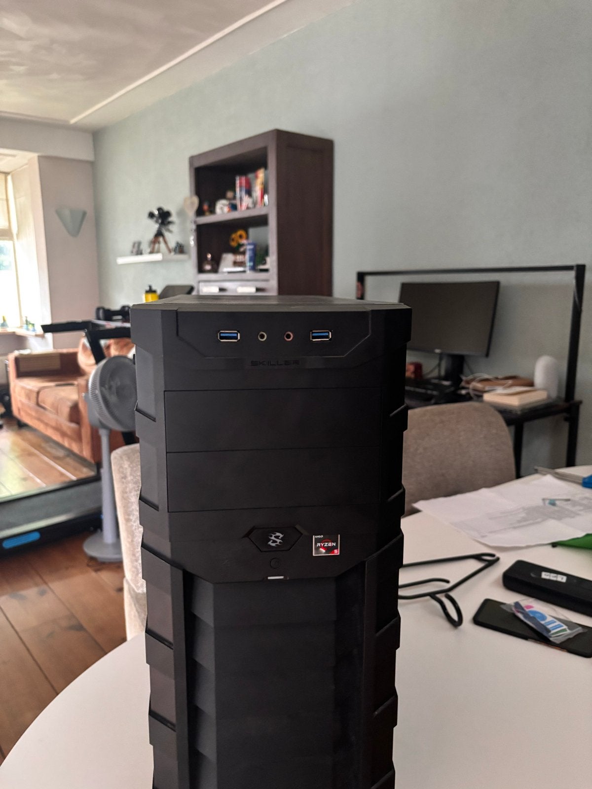 Gaming PC met AMD Ryzen 5 2600 Processor, Computers en Software, Desktop Pc's, Gebruikt, 3 tot 4 Ghz, 8 GB, Met videokaart, Gaming