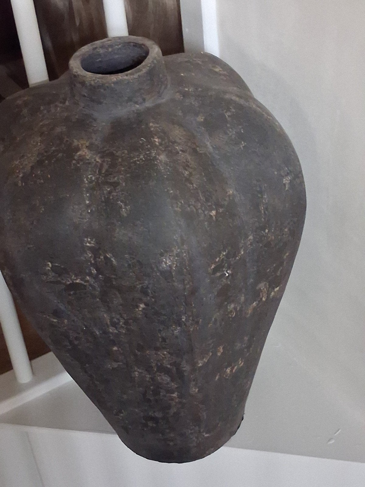 aardewerken kruik - Decoratieve vaas, Ophalen, Zo goed als nieuw, 60 cm