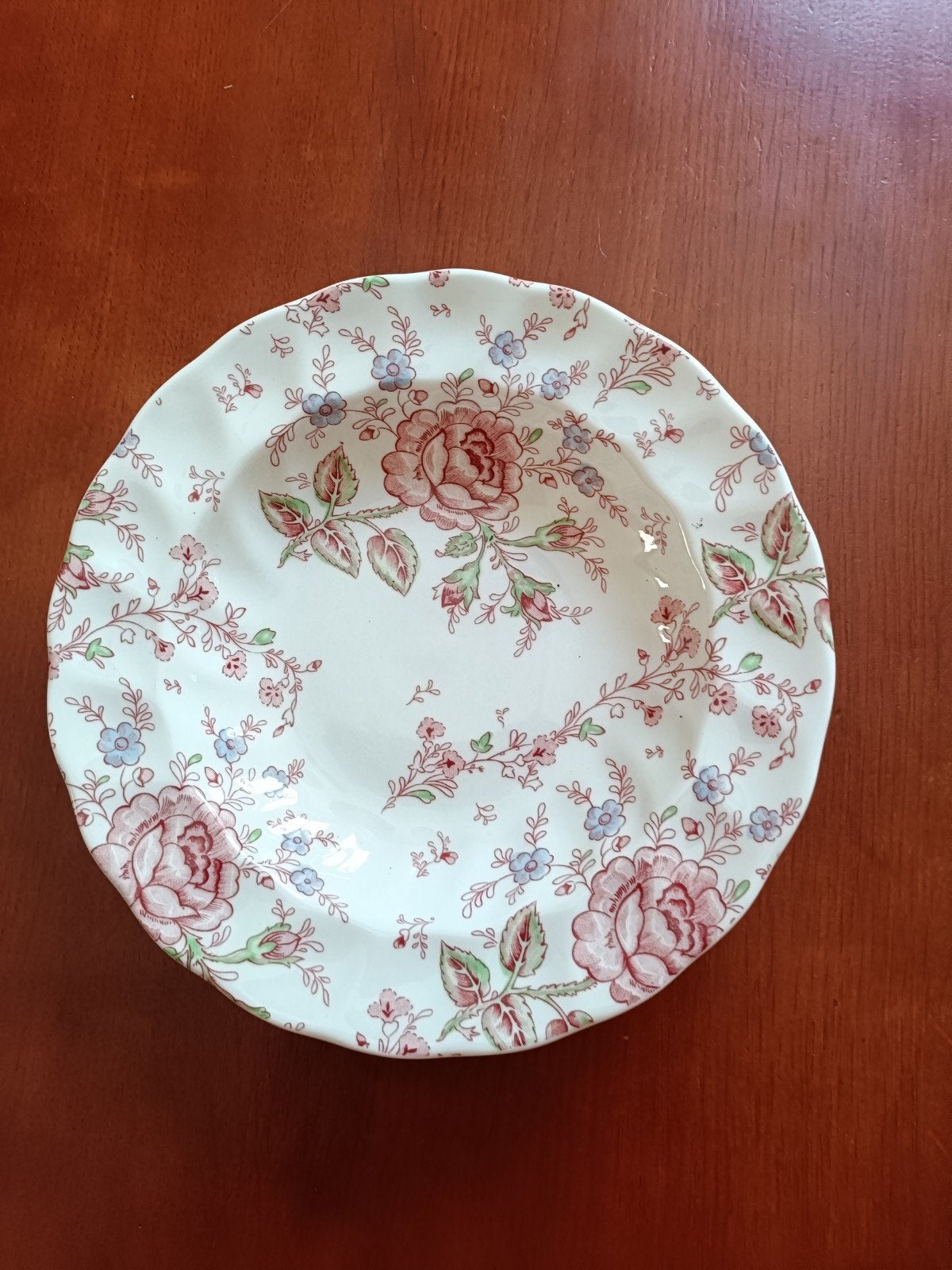 12 Johnson Brothers borden chintz rose, Ophalen, Overige merken, Klassiek, Nieuw