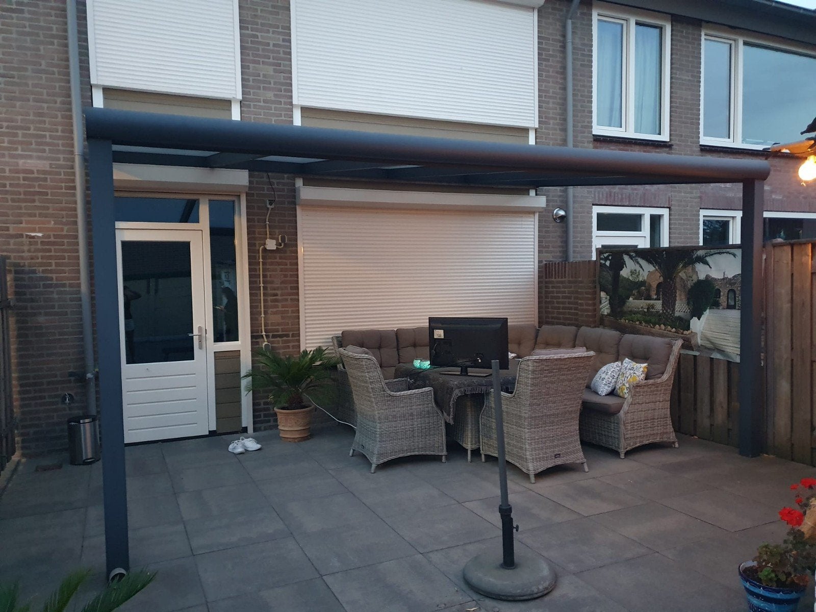 overkapping 5.06x3 meter, Ophalen, Zo goed als nieuw, Veranda