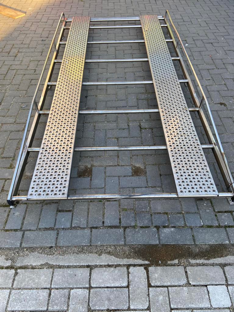 Te koop rvs imperiaal voor Ducato., Ophalen of Verzenden, Gebruikt