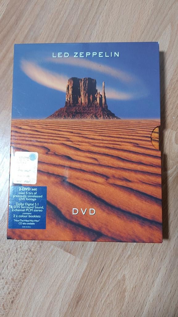 LED ZEPPELIN dvd Live, Alle leeftijden, Ophalen of Verzenden, Zo goed als nieuw
