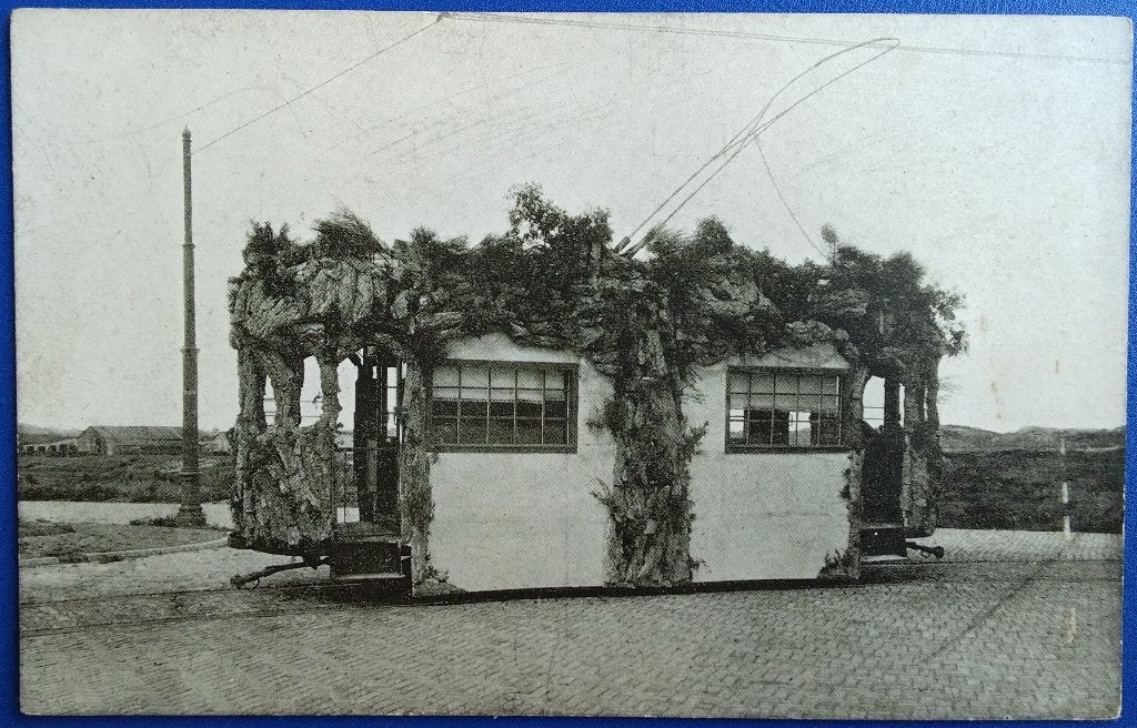 De Grot. Tram. Klf, Verzenden, 1940 tot 1960, Ongelopen, Voertuig