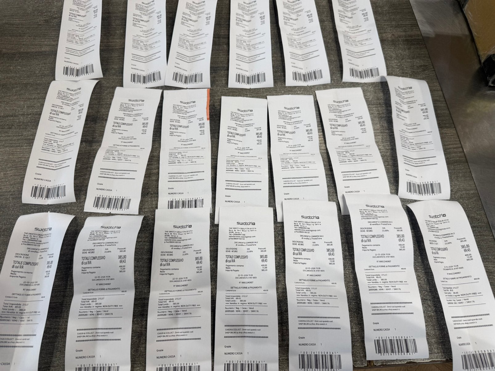 25X Ap X Swatch bonnen!, Ophalen of Verzenden, Nieuw, Wit, Android