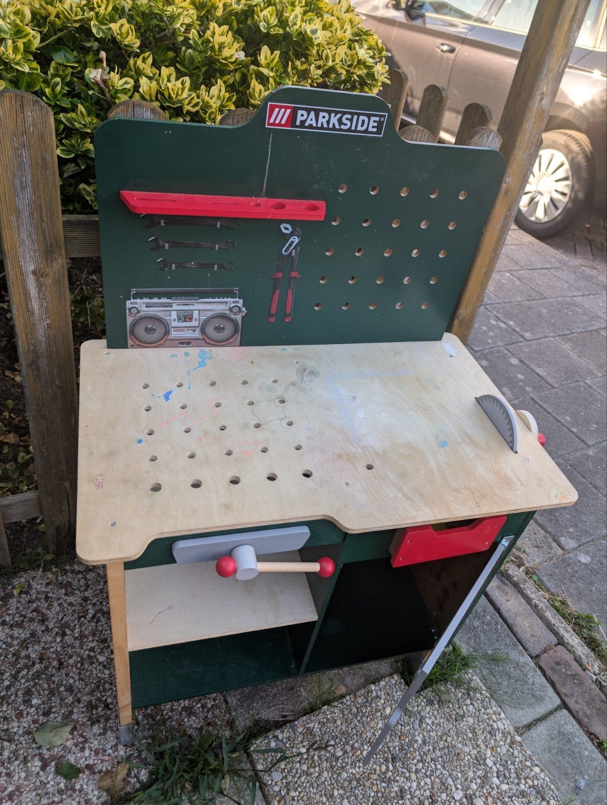 Parkside kinderwerkbank - Zonder gereedschap, Kinderen en Baby's, Ophalen of Verzenden