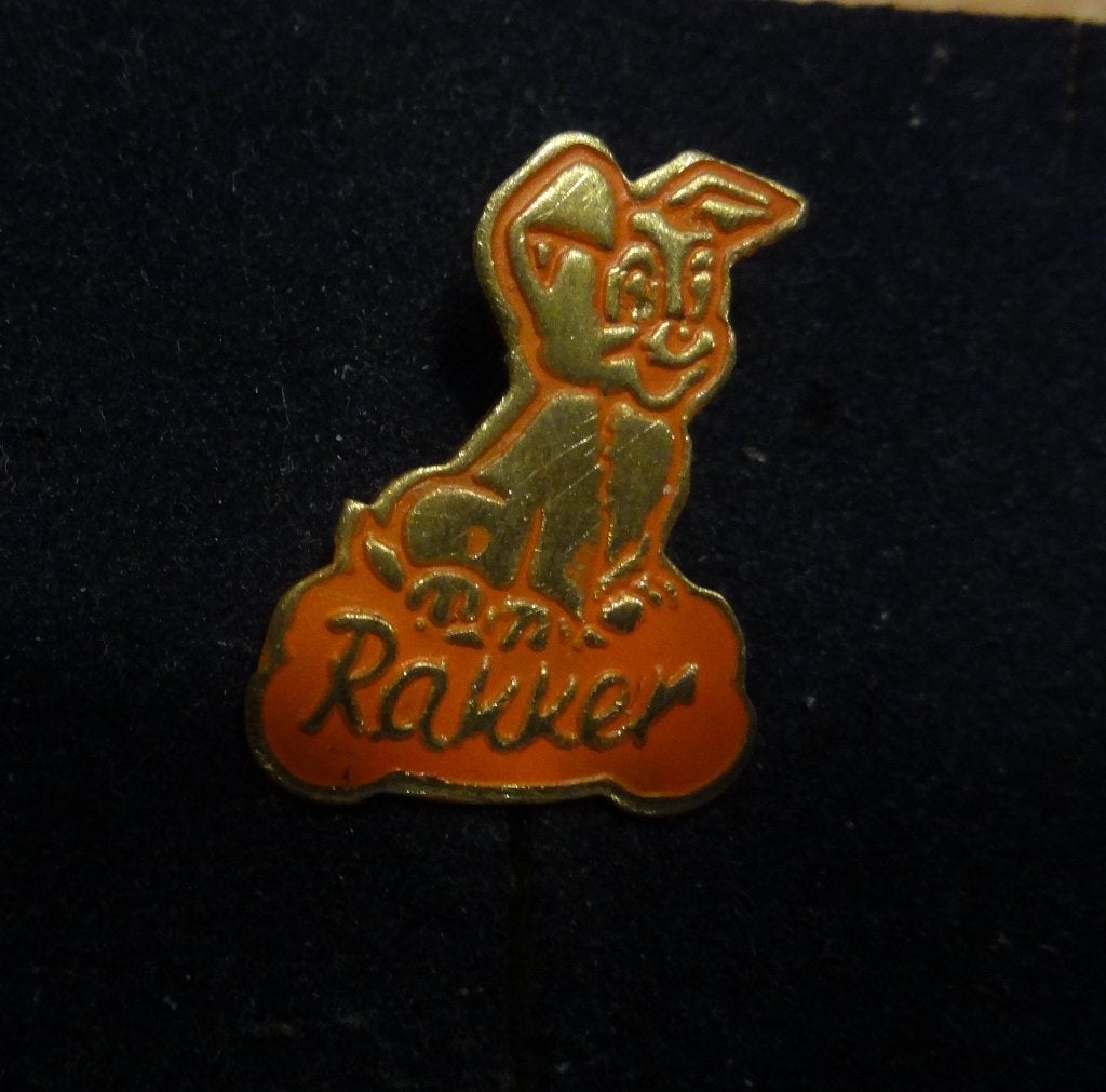 Rakker Oranje Speldje, Verzenden, Gebruikt, Overige onderwerpen, Speldje of Pin