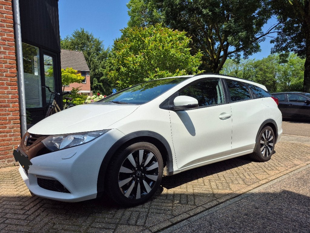 Honda Civic Tourer 1.8 2014, Voorwielaandrijving, Stof, Zwart, 4 cilinders