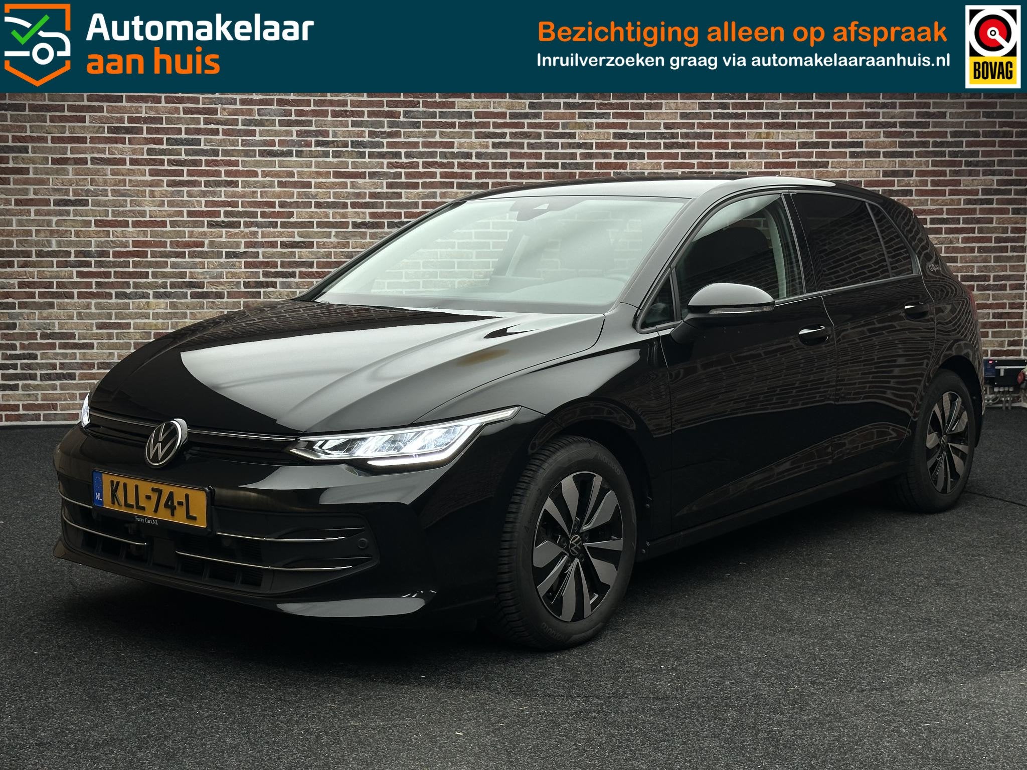 Volkswagen Golf 1.5 eTSI Goal Edition | Facelift| Adaptieve, Auto's, Stof, Euro 6, 116 pk, Zwart