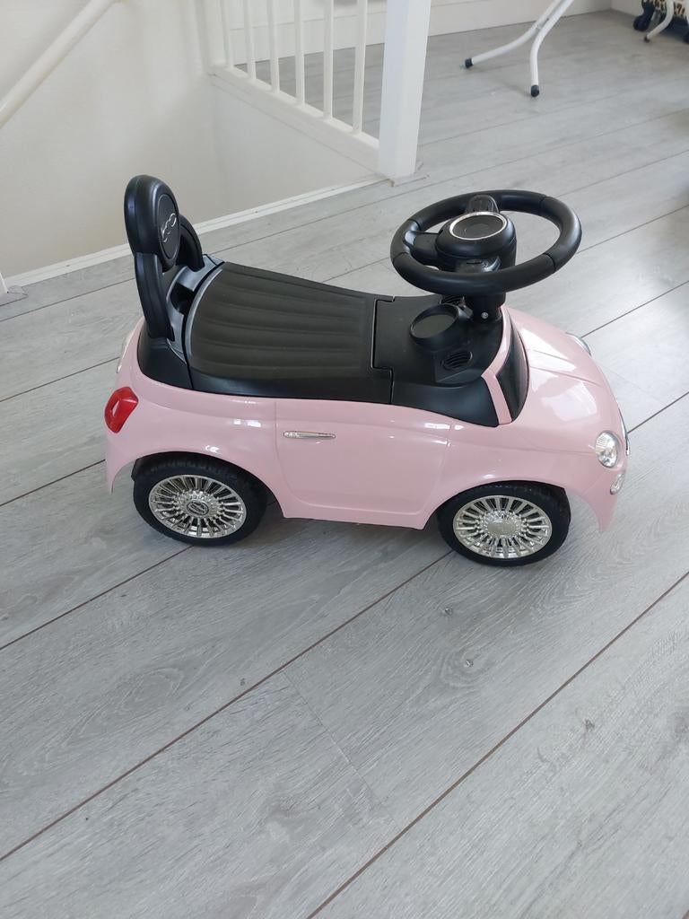 Roze loopauto, Ophalen of Verzenden, Zo goed als nieuw