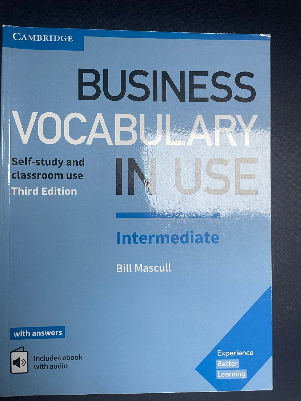 Business Vocabulary in Use - Intermediate (met antwoorden), Ophalen of Verzenden, Gamma, Zo goed als nieuw, HBO