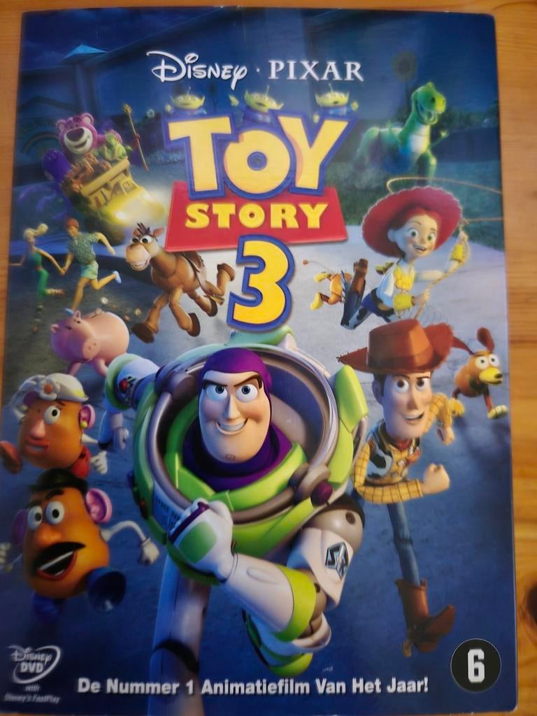 Toy Story 3 DVD - Disney Pixar Animatie, Europees, Tekenfilm, Ophalen of Verzenden, Zo goed als nieuw