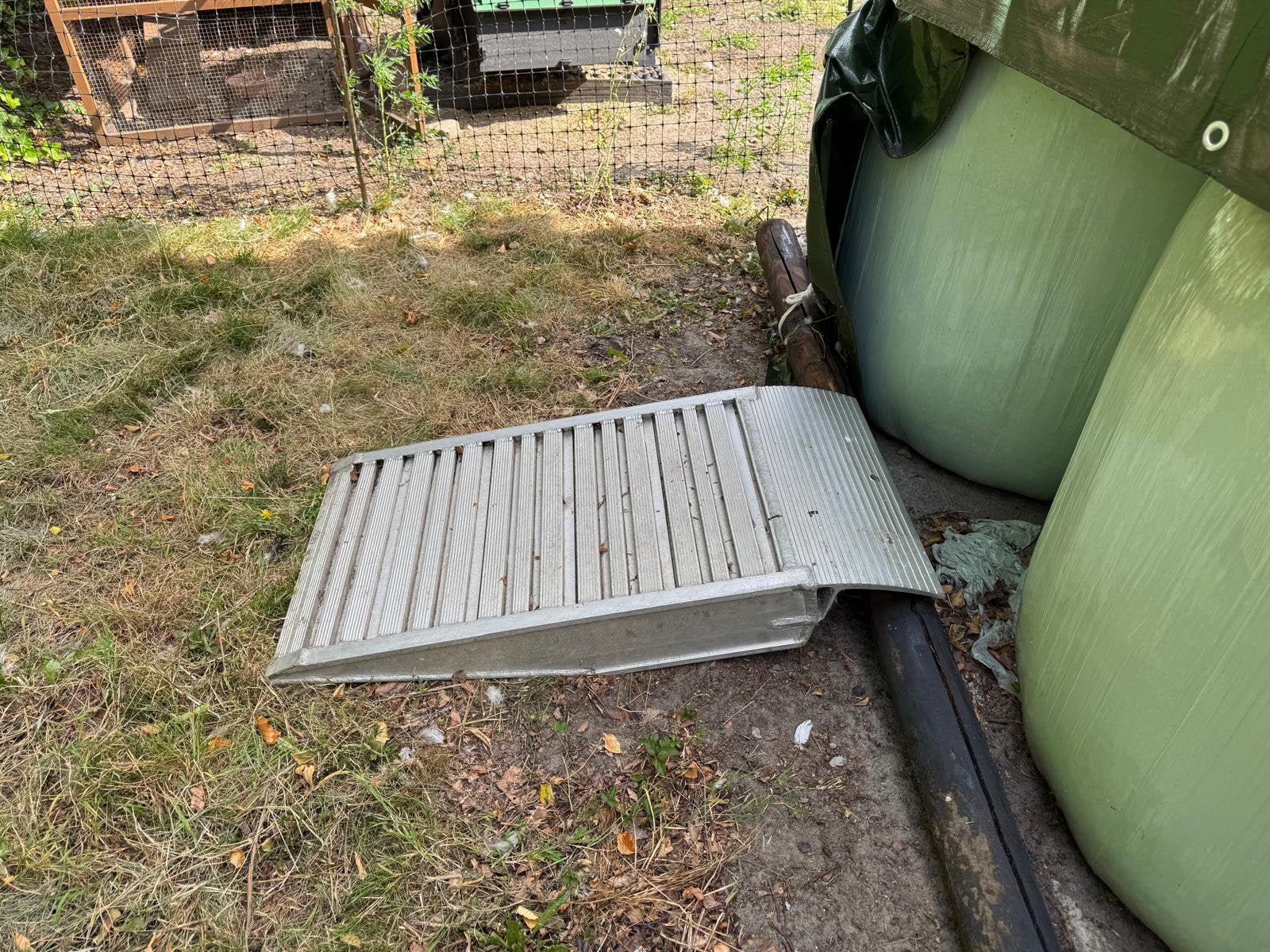 Aluminium oprijplaten, Ophalen, Zo goed als nieuw