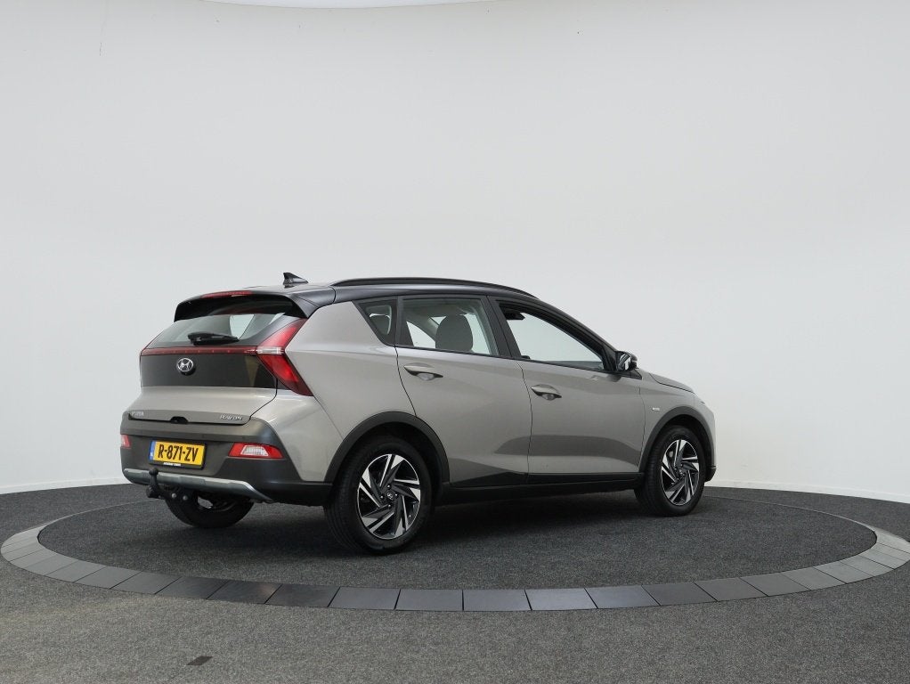 Hyundai Bayon 1.0 T-GDI Comfort Smart | Trekhaak | Navigatie, Auto's, Hyundai, Keurmerk '100% Onderhouden', 12 maanden, Gebruikt