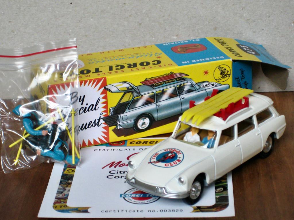 Citroen ID 19 Break Safari Corgi Sky Club Corgi 1:43, Ophalen of Verzenden, Nieuw, Auto, Corgi
