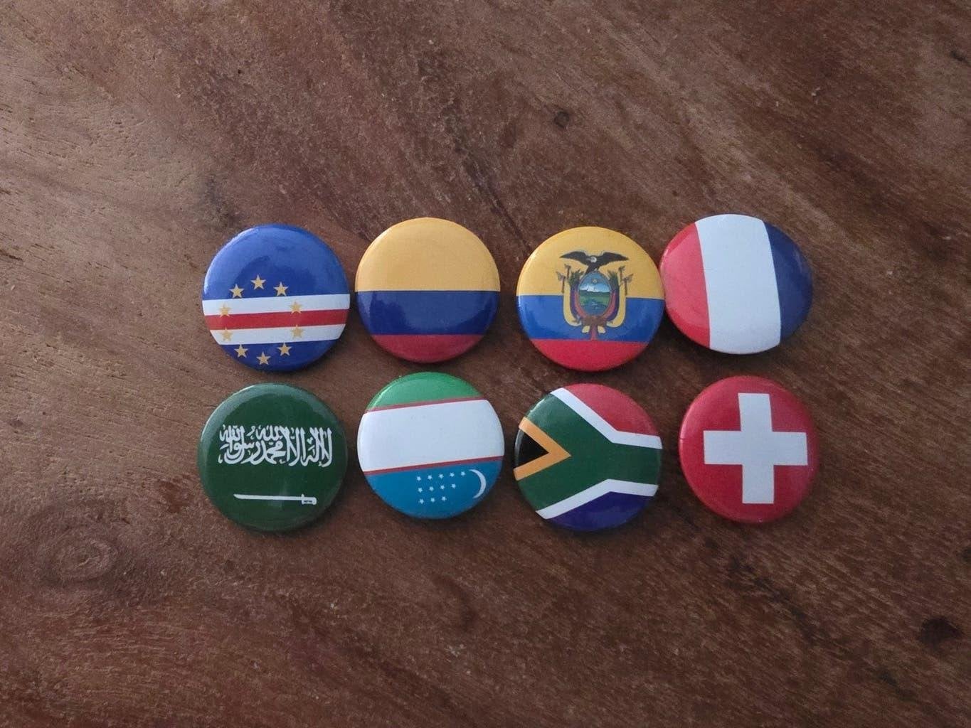 Deka WK Buttons, Verzamelen, Dekamarkt, Ophalen of Verzenden