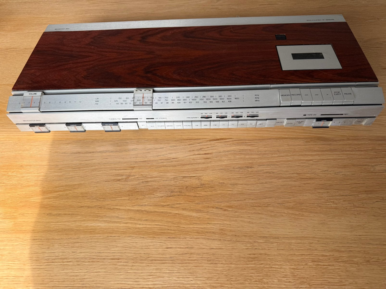 B&O BEOCENTER2600 VERSTERKER-TUNER/RADIO-CASSETTEDECK I.G.ST, Ophalen of Verzenden, Overige merken