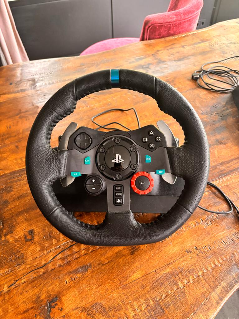 Logitech G29 racestuur met pedalen en schakelpook, Ophalen, Racestuur, Gebruikt, Force feedback